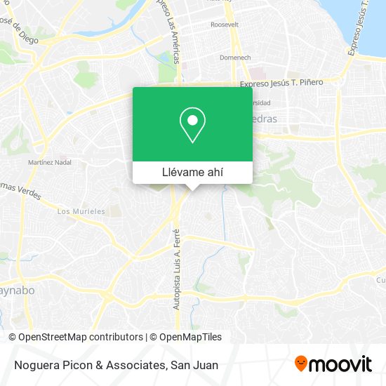 Mapa de Noguera Picon & Associates