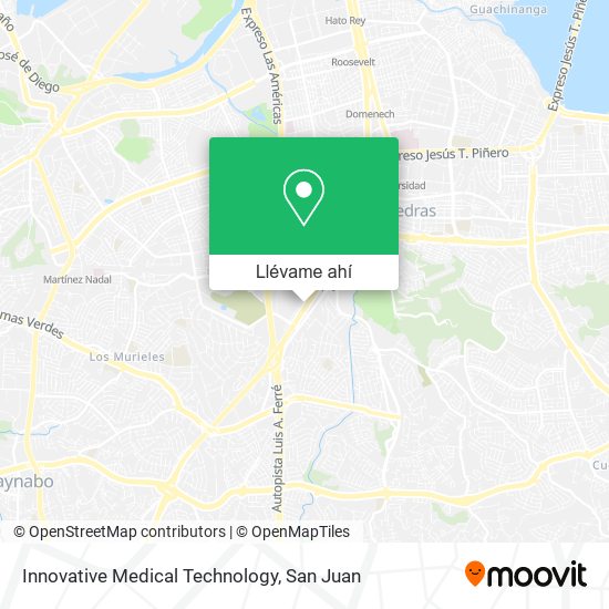 Mapa de Innovative Medical Technology
