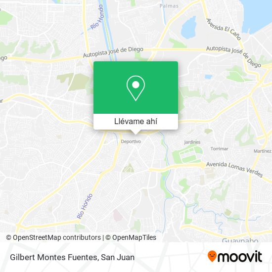 Mapa de Gilbert Montes Fuentes