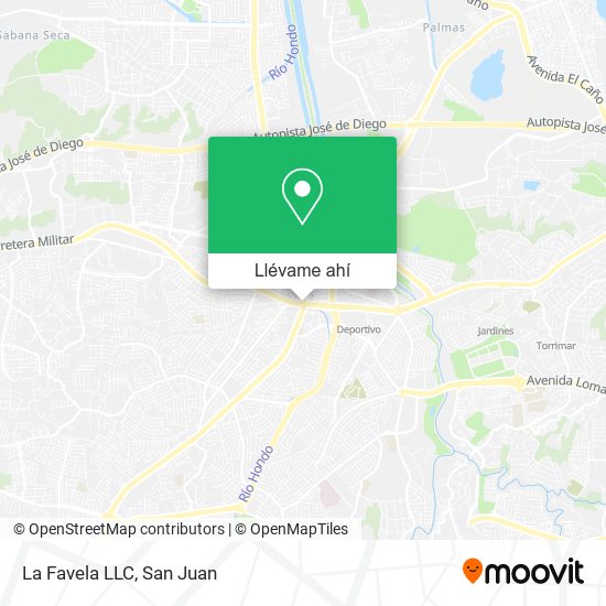 Mapa de La Favela LLC