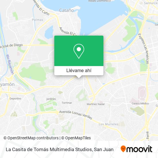Mapa de La Casita de Tomás Multimedia Studios
