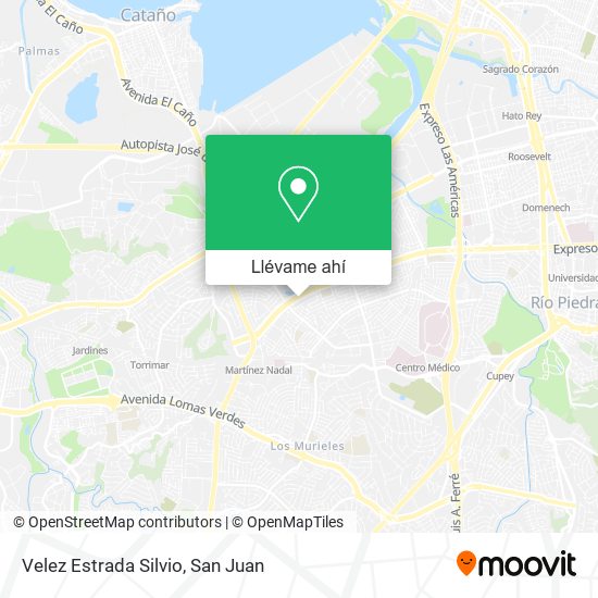 Mapa de Velez Estrada Silvio