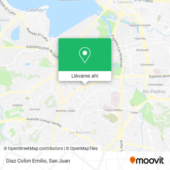 Mapa de Diaz Colon Emilio