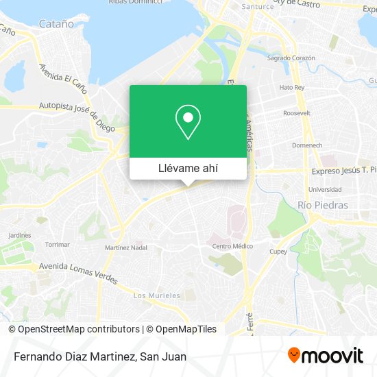 Mapa de Fernando Diaz Martinez