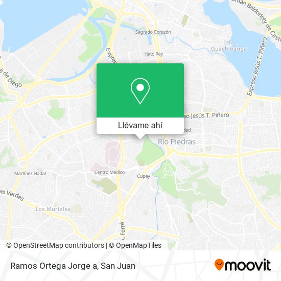 Mapa de Ramos Ortega Jorge a