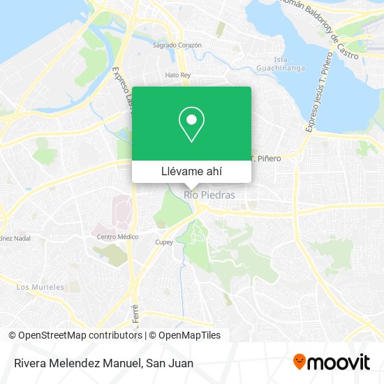 Mapa de Rivera Melendez Manuel