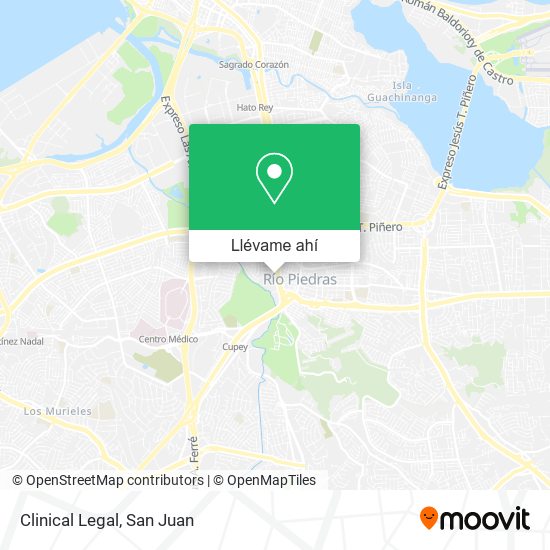 Mapa de Clinical Legal