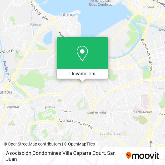 Mapa de Asociación Condomines Villa Caparra Court