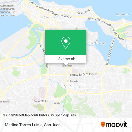 Mapa de Medina Torres Luis a