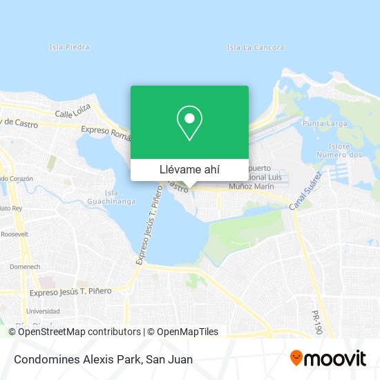 Mapa de Condomines Alexis Park