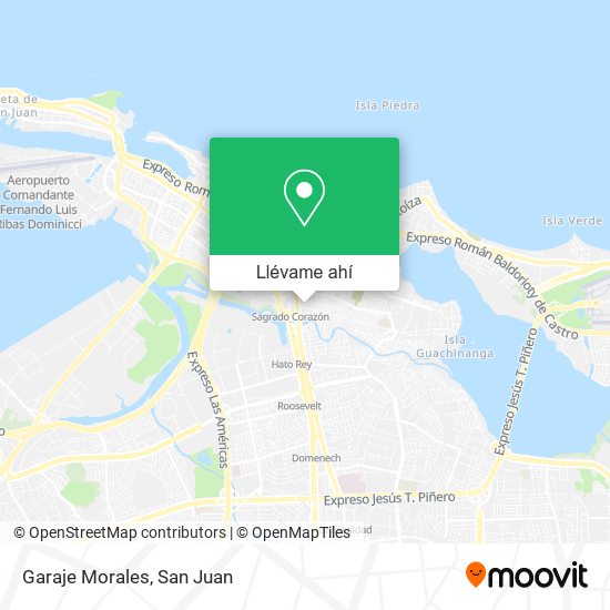 Mapa de Garaje Morales