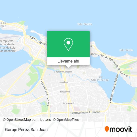 Mapa de Garaje Perez