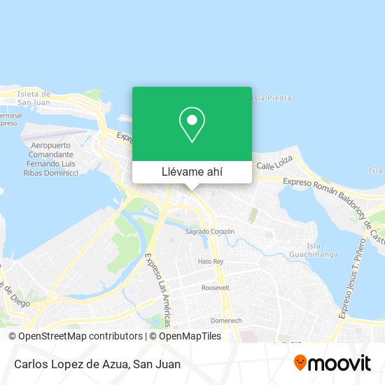 Mapa de Carlos Lopez de Azua