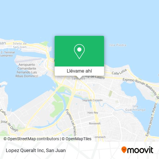 Mapa de Lopez Queralt Inc