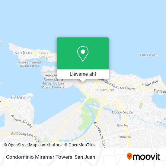 Mapa de Condominio Miramar Towers