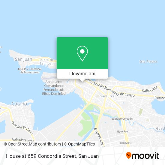 Mapa de House at 659 Concordia Street
