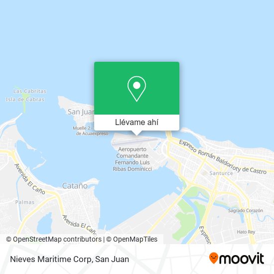 Mapa de Nieves Maritime Corp