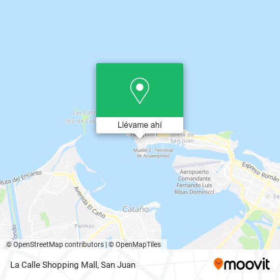 Mapa de La Calle Shopping Mall