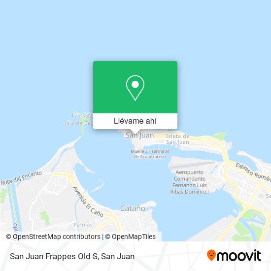 Mapa de San Juan Frappes Old S
