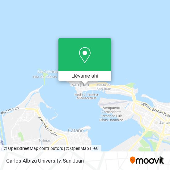 Mapa de Carlos Albizu University