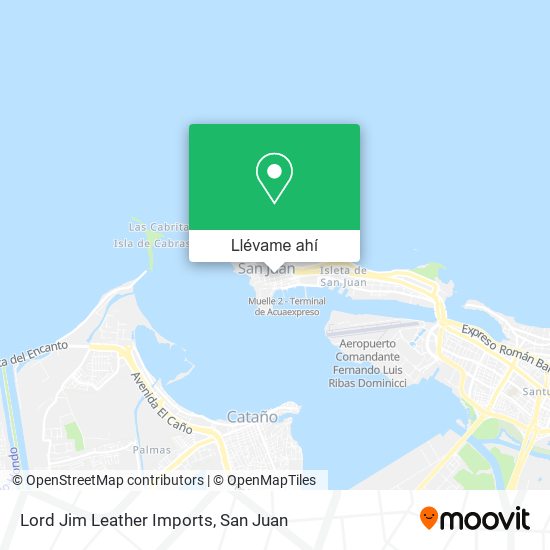 Mapa de Lord Jim Leather Imports