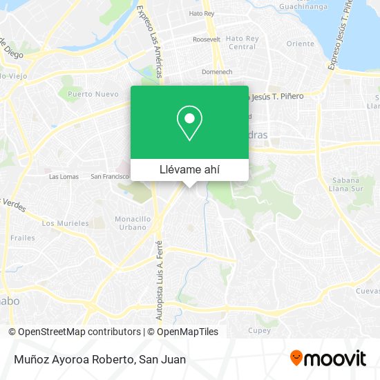 Mapa de Muñoz Ayoroa Roberto