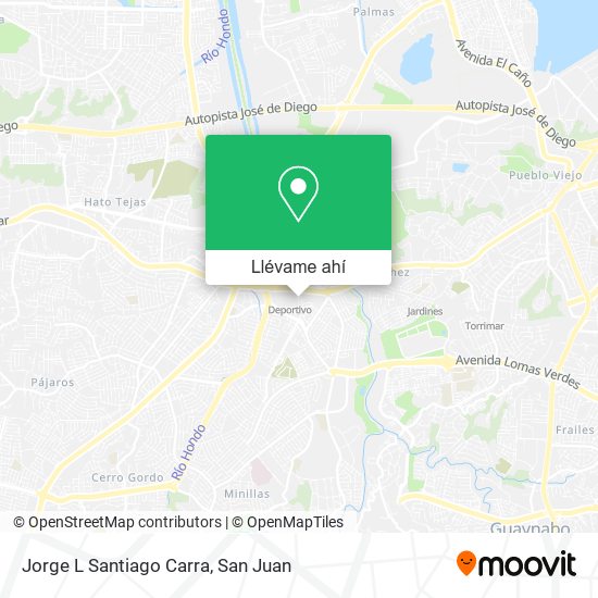 Mapa de Jorge L Santiago Carra