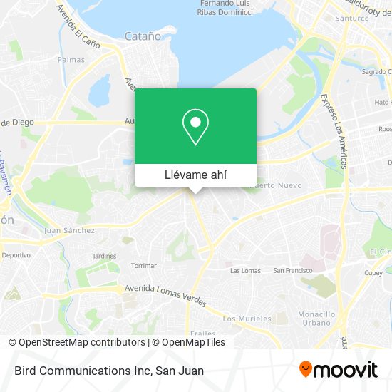 Mapa de Bird Communications Inc