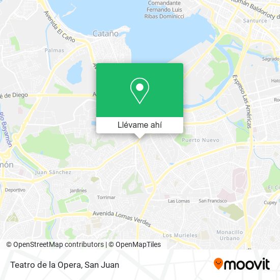 Mapa de Teatro de la Opera