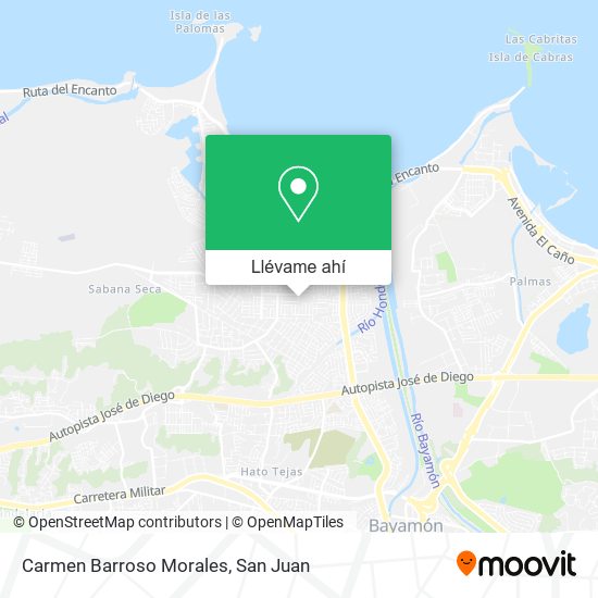 Mapa de Carmen Barroso Morales
