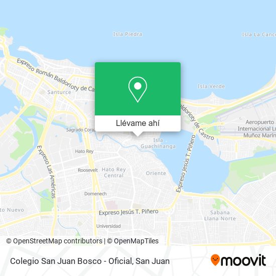 Mapa de Colegio San Juan Bosco - Oficial