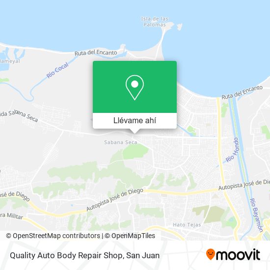 Mapa de Quality Auto Body Repair Shop