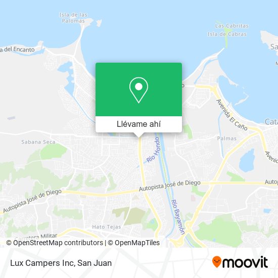 Mapa de Lux Campers Inc