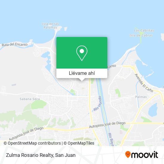 Mapa de Zulma Rosario Realty