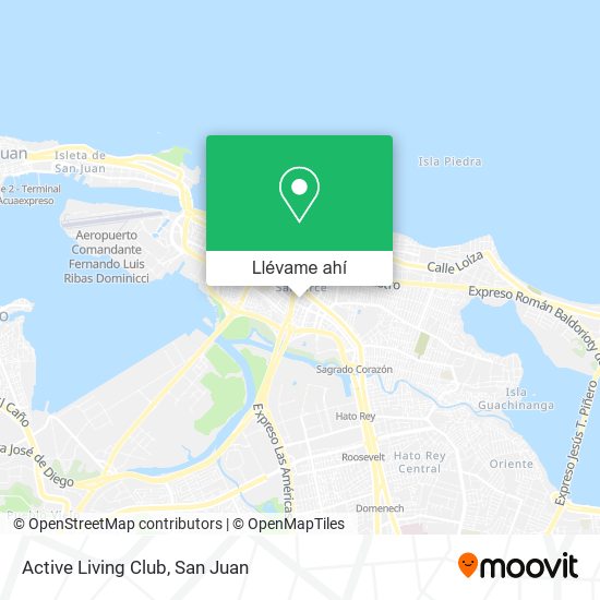 Mapa de Active Living Club