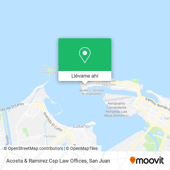 Mapa de Acosta & Ramirez Csp Law Offices