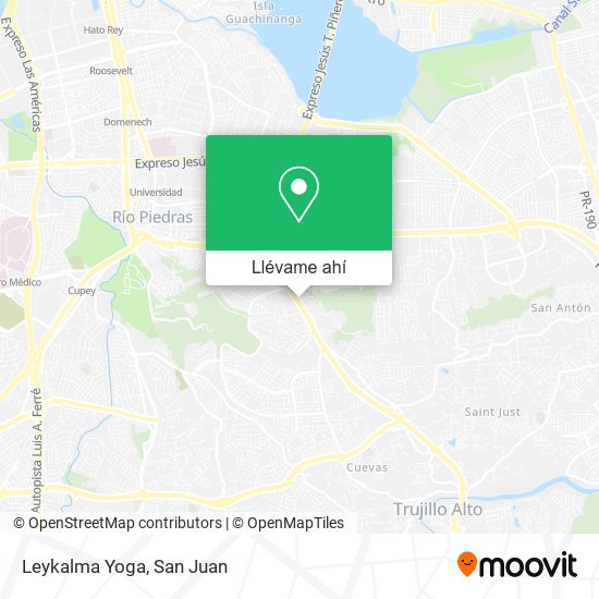Mapa de Leykalma Yoga