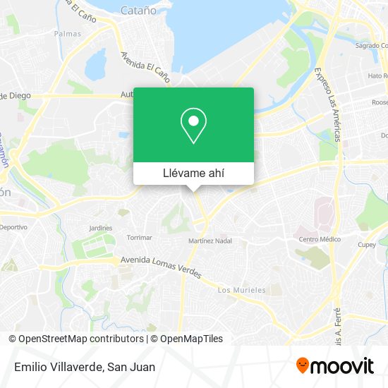 Mapa de Emilio Villaverde