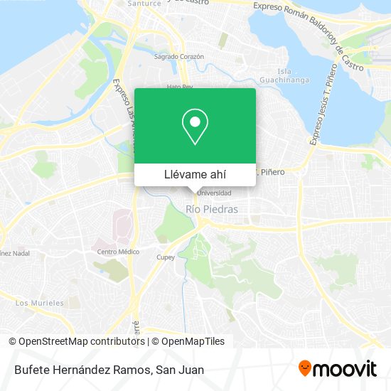 Mapa de Bufete Hernández Ramos