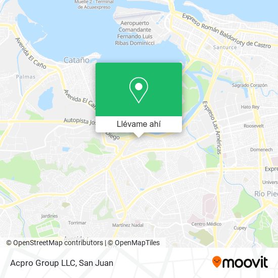 Mapa de Acpro Group LLC