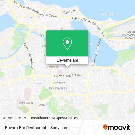 Mapa de Bávaro Bar Restaurante