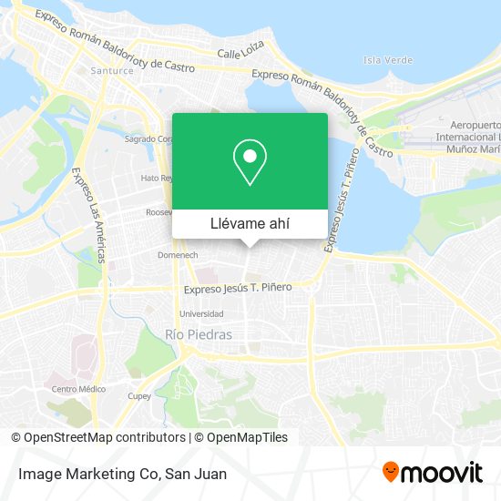 Mapa de Image Marketing Co