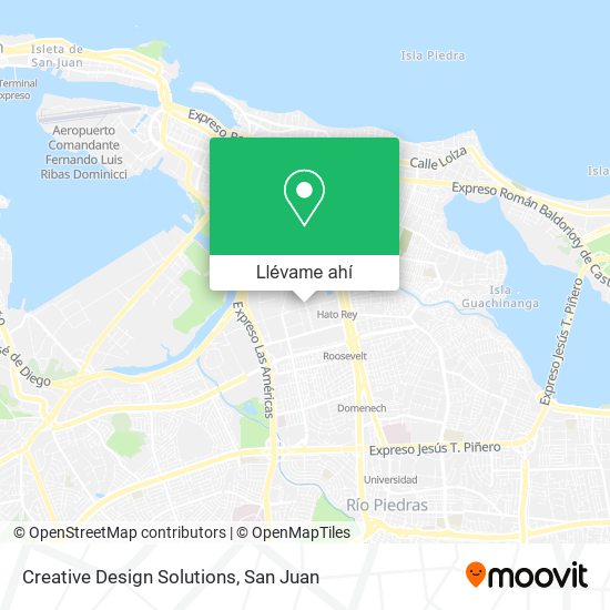 Mapa de Creative Design Solutions