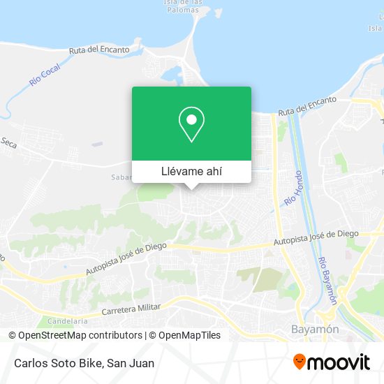 Mapa de Carlos Soto Bike