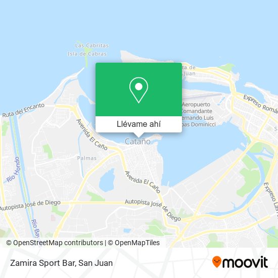 Mapa de Zamira Sport Bar
