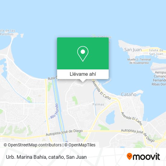 Mapa de Urb. Marina Bahía, cataño