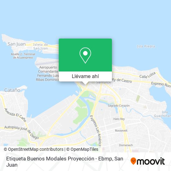 Mapa de Etiqueta Buenos Modales Proyección - Ebmp