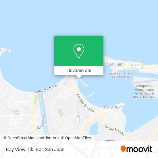 Mapa de Bay View Tiki Bar