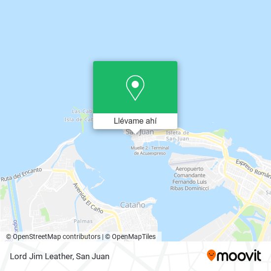 Mapa de Lord Jim Leather