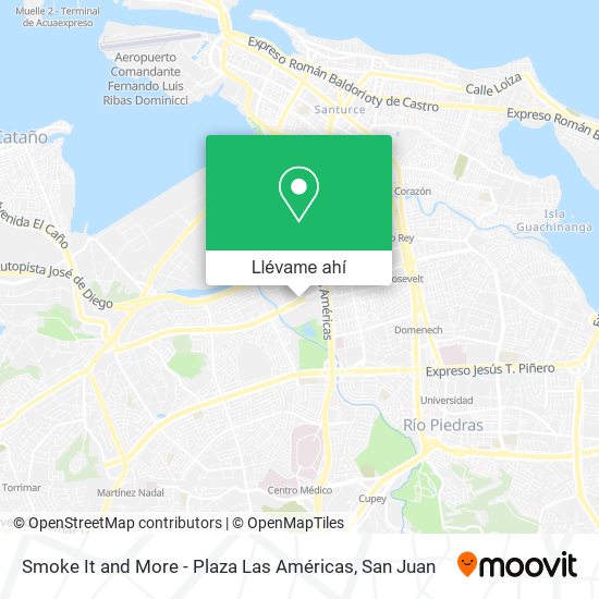 ¿Cómo llegar a Smoke It and More Plaza Las Américas en Hato Rey Norte